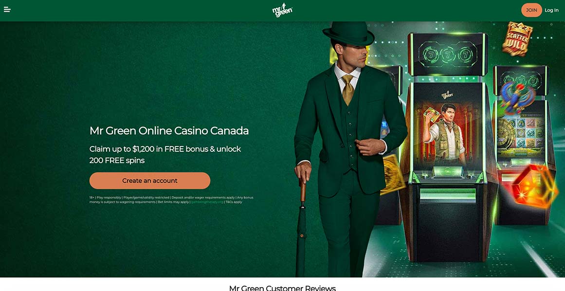 Mr Green online Casino
