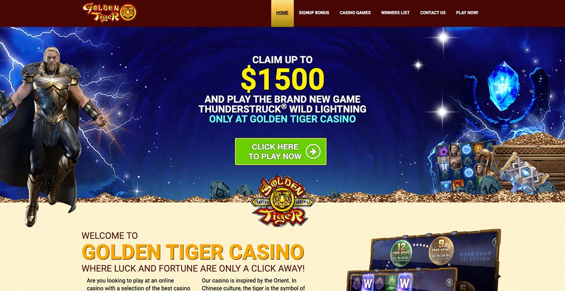 golden tiger casino