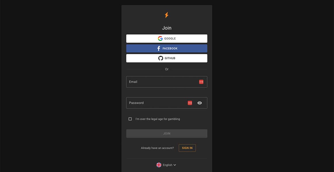 Become part of the action by creating your Cloudbet Casino account.
