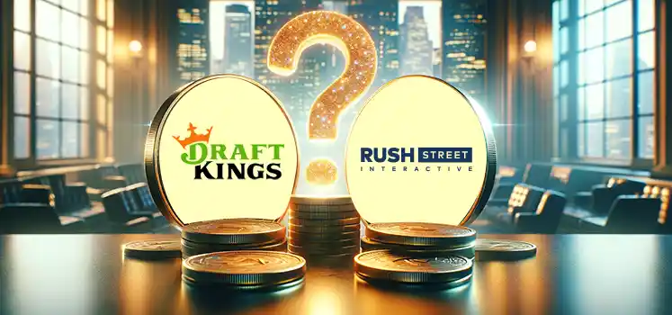 The acquisition of Rush Street Interactive by DraftKings is under consideration.